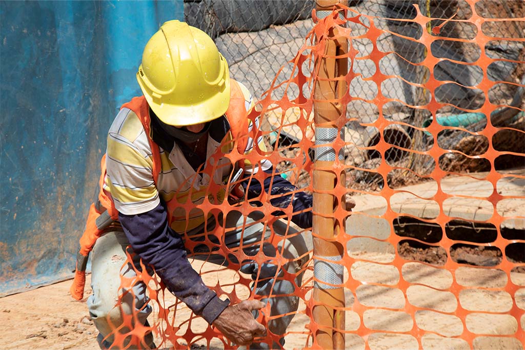 tipos de telas y mallas de seguridad para el sector de la construccion